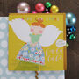Christmas Tree Top Angel Card, thumbnail 3 of 5
