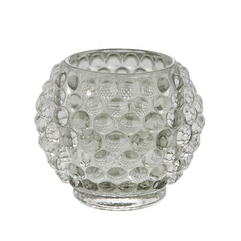Pale Grey Lucia Tealight Holder, 2 of 8