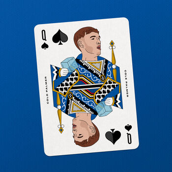 Chelsea Playing Cards | Gift For Football Fans, 11 of 11