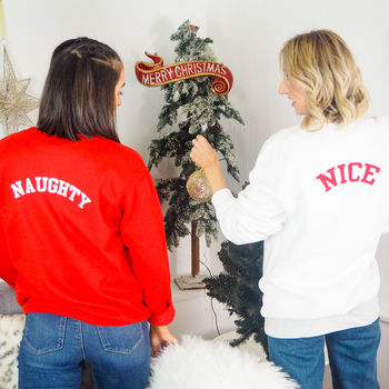 'Nice' Christmas Jumper, 4 of 6