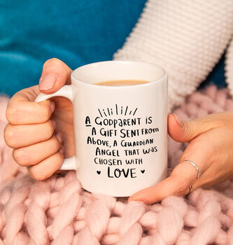 'A Godparent Is A Gift' Mug, 2 of 7