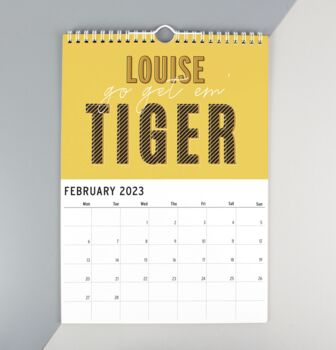 Personalised Motivational Quotes Calendar, 6 of 7