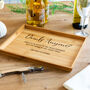 Personalised Drinks Anyone Serving Tray, thumbnail 1 of 4