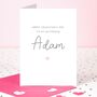 Personalised Boyfriend Valentine's Day Card, thumbnail 1 of 2