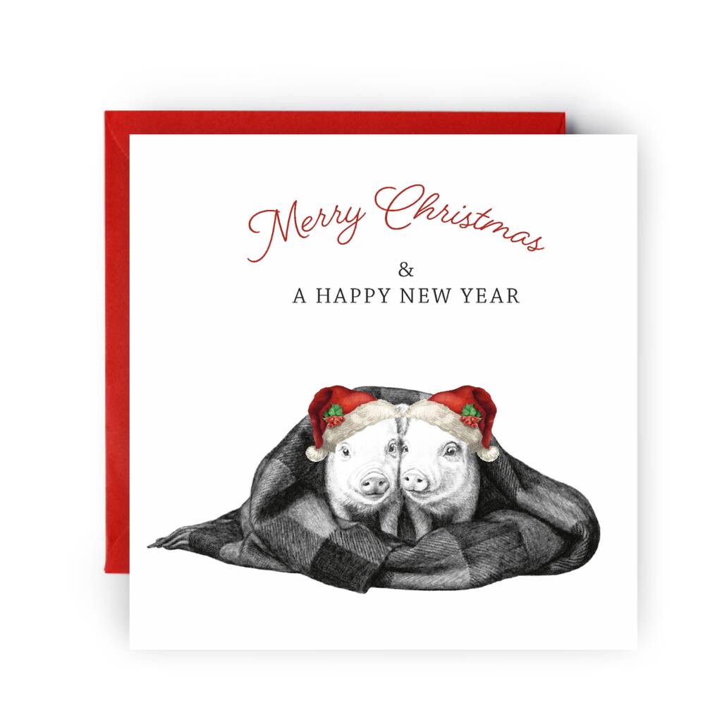 Piggies In Blanket Christmas Carrd, 1 of 1