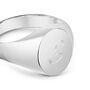 Oval Personalised Signet Ring 925 Solid Silver, thumbnail 6 of 6