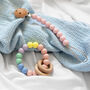 Dummy Clip And Teether Baby Gift Set, thumbnail 1 of 7