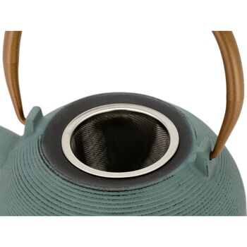 Cast Iron Teapot Sakura 1200ml Stainless Steel Filter, 6 of 9