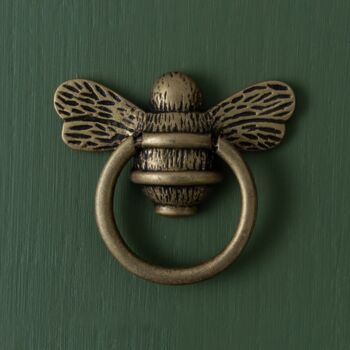 Brass Bee Ring Pull Handle, 5 of 12