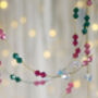 Crystal Christmas Garland, Handmade, thumbnail 12 of 12