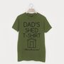 Dad's Shed T Shirt, thumbnail 1 of 3