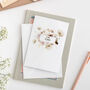 Personalised Spring Flowers Wedding Guest Book, thumbnail 2 of 5