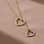 Personalised Heart Lariat Necklace, thumbnail 4 of 8