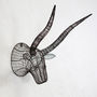 Wire Animal Trophy Head, thumbnail 5 of 6