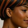 Zig Zag Sterling Silver Single Ear Cuff Earring, thumbnail 2 of 8