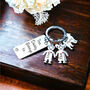 Personalised Keyring For Mummy Or Daddy, thumbnail 1 of 7