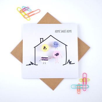 Home Sweet Home Greeting Card, 2 of 2