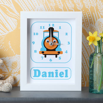 Personalised Children's Transport Clock, 3 of 11