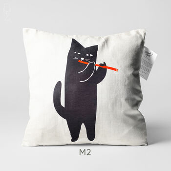 Gift For Cat Lover Cushion Covers, 3 of 12