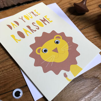 Dad You're Roarsome Card, 3 of 3