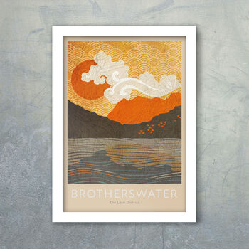 Brotherswater Lake District Poster Print, 4 of 4
