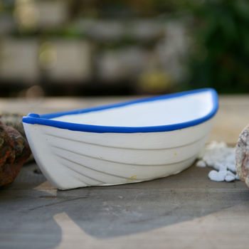 Concrete Boat Shaped Planter, 4 of 5