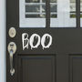 'Boo' Door Or Wall Vinyl Decal, thumbnail 1 of 3