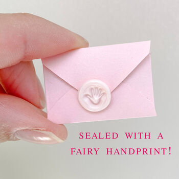 Personalised Girl's Dummy Mini Fairy Letter, 4 of 6