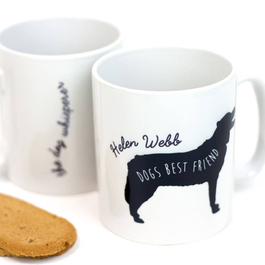 Personalised Dog Mug By Little Pieces