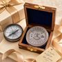 Personalised Three Inches 41st Birthday 100 Year Calendar Compass, thumbnail 2 of 12