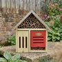 Large Wooden Insect Hotel, Bee Hotel And Bug House, thumbnail 11 of 12