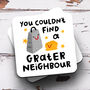 Personalised Mug 'You Couldn't Find A Grater Neighbour', thumbnail 3 of 3