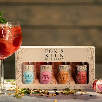 Fox's Kiln Gin Gift Set With Wild Flower Seeds, 2 of 5