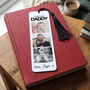 Personalised Aluminium Metal Photo Bookmark For Dad, thumbnail 1 of 4