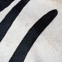 Zebra Print Natural Cowhide Cushion Cover, thumbnail 4 of 6