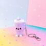 Tumbler Clicker Fidget Keychain With Articulated Legs, thumbnail 3 of 8