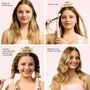 Silver Cloud Caramel Satin Heatless Curler Set, thumbnail 2 of 4