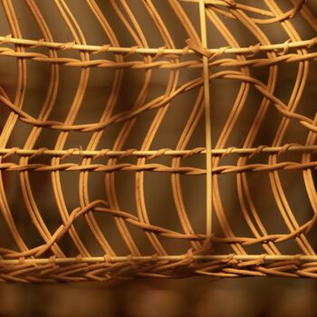 Handwoven Rattan Pendant Light With Steel Frame, 6 of 7