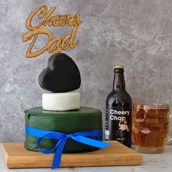 ‘Cheers Dad! Celebration Cheese Cake, 2 of 4