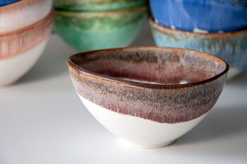 Porcelain Angled Large Bowl, Irregular Shape, 5 of 5
