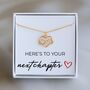 Next Chapter Infinity Heart Necklace – New Beginnings Gift For Her, thumbnail 1 of 11