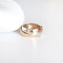 9ct Gold 4mm Russian Wedding Ring, thumbnail 2 of 3