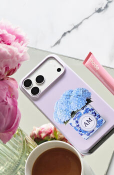 Hydrangea Personalised Phone Case, 3 of 11