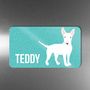 Personalised Bull Terrier Magnet Three Dog Colours, thumbnail 1 of 3