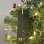 Personalised Name Christmas Tree Decoration, thumbnail 5 of 5