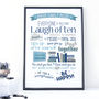 Personalised Family Rules Gift Print, thumbnail 3 of 11