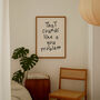 That Sounds Like A You Problem Wall Print | Black And Cream, thumbnail 1 of 5