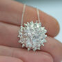 One Of A Kind Coral Reef Inspired Sterling Silver Necklace, thumbnail 2 of 10