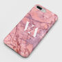 Personalised Pink Marble Phone Case, thumbnail 2 of 6