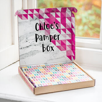 Personalised Pamper Letterbox Hamper, 3 of 3